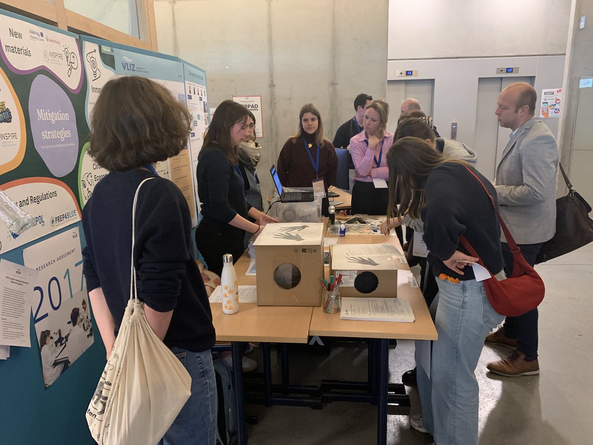 VLIZnews's tweet photo. During coffee break, you can travel back in time by visiting our 25 booths and experience 25 highlights of 25 years VLIZ #VMSD25 https://t.co/oL7Juapudd