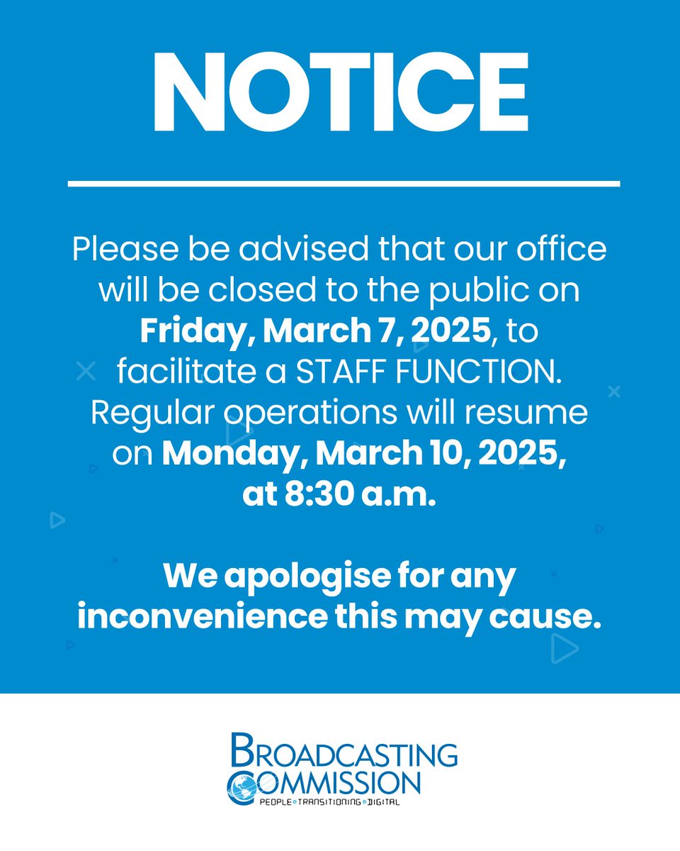 Public Service Announcement