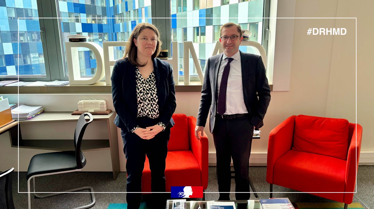 ThibautVanssay's tweet image. #Bienvenue
🌟 Je souhaite la bienvenue à Caroline Mondorge, élève @INSP_Fr et lauréate du tour extérieur 2024, qui a rejoint la @DRHmindef @Armees_Gouv.
