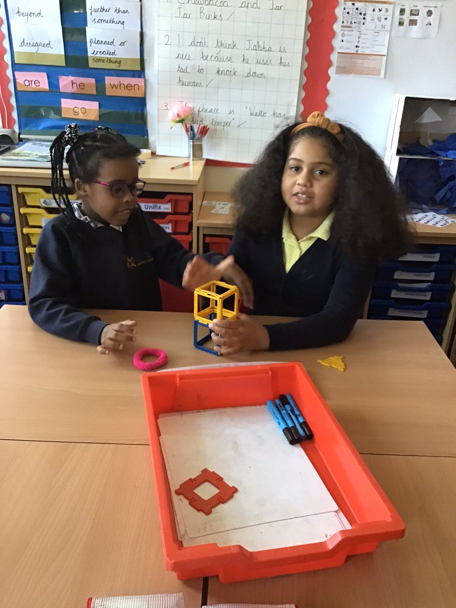 Morningside_ps's tweet image. Today, #Year2 worked with #polygons at their tables to create #3Dshapes during their #maths lesson.