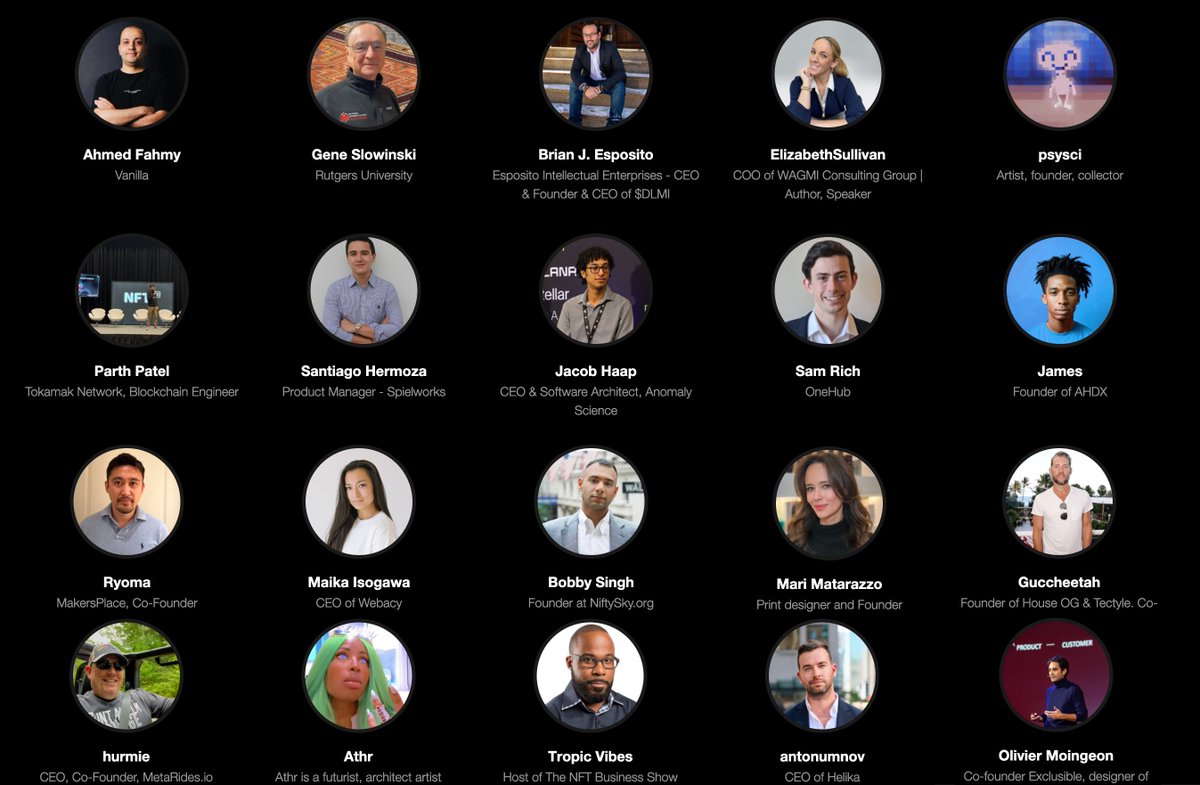 #NFTNYC2025 is where the future takes shape!

The Brands, Future and Gaming Tracks will showcase what's on the horizon.

Don’t miss the industry’s top minds: 
👉 nft.nyc/speaker/brands
👉 nft.nyc/speaker/future
👉 nft.nyc/speaker/gaming