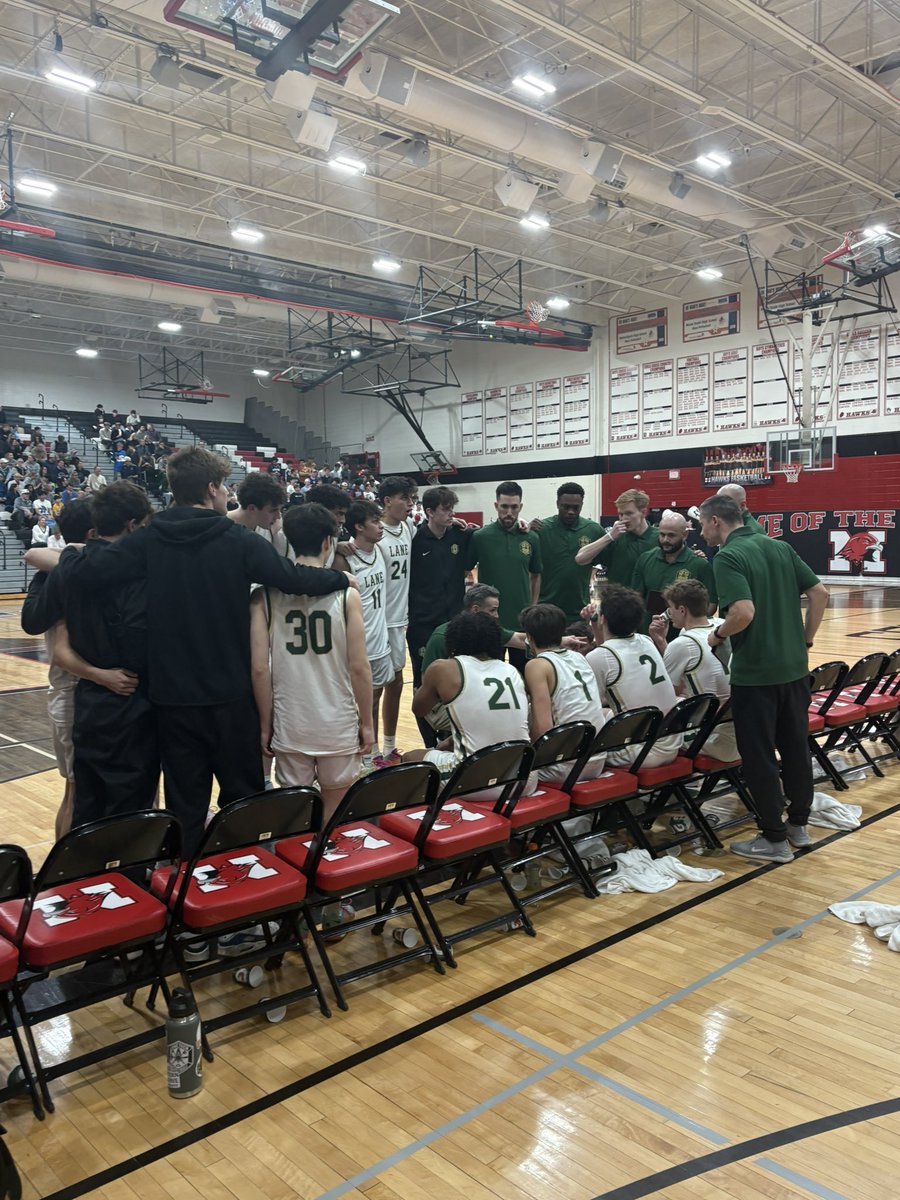 CoachLoGalbo's tweet photo. For the first time in Lane Tech Basketball History: Your 2025 IHSA Class 4A Regional Champions🔰

“This will be our year, it took a long time to come.”🎶

@LaneTechHoops #LaneWay🔰 https://t.co/w8MJq2NE6m