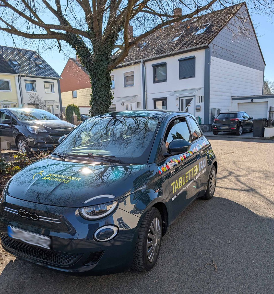 Tolles Sonnenwetter, fast schon wie im Frühling! ☀️ #TablettenTaxi #Rheinhessen