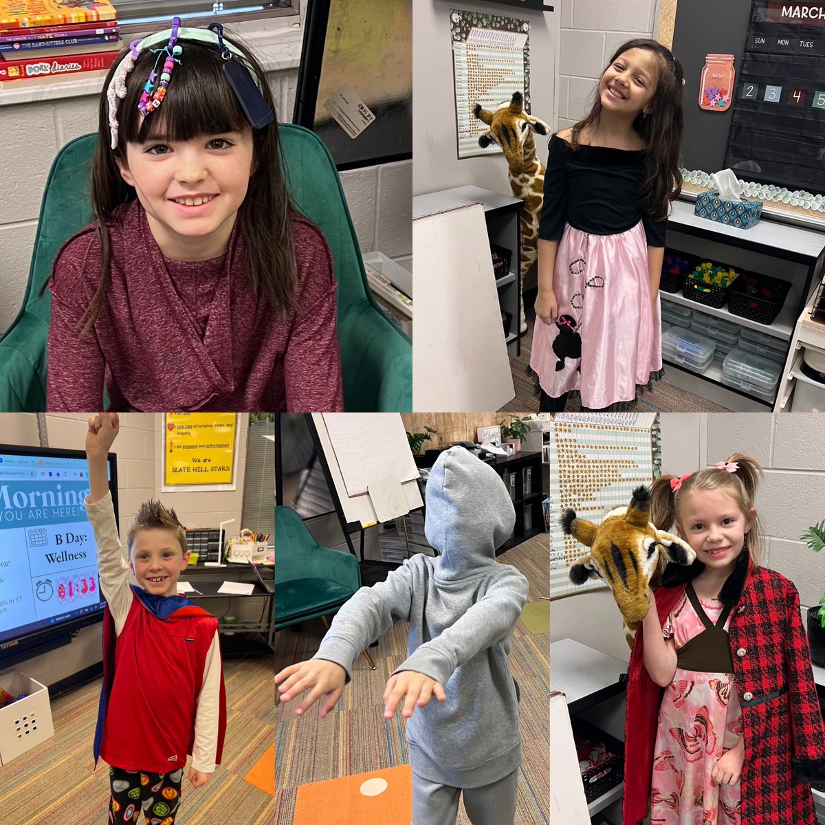 This class sure got “wacky” for Read Across America’s Wacky Wednesday theme! #itsworthit #readingiscool #wackywednesday #slatehillstars