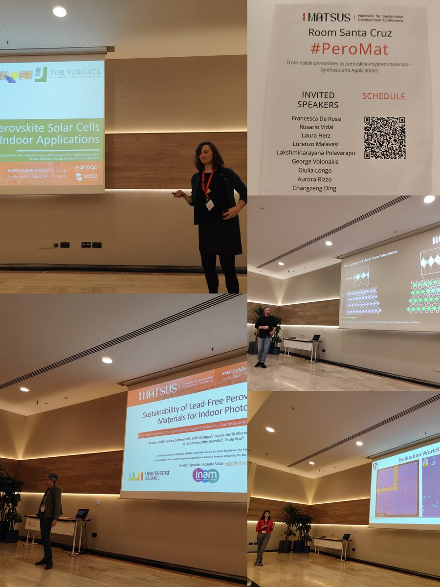 Raquel E. Galian (@raquel_galian) on Twitter photo Great contributions to our symposium #PeroMat at #matsus25 <a href="/nanoGe_Conf/">nanoGeConferences</a> It is a pleasure to co-chair It with <a href="/VivoPaola/">Paola Vivo</a> and <a href="/ThomasSLab/">Thomas Stergiopoulos</a> #perovskites materials. #Seville Great contributions to our symposium #PeroMat at #matsus25 <a href="/nanoGe_Conf/">nanoGeConferences</a> It is a pleasure to co-chair It with <a href="/VivoPaola/">Paola Vivo</a> and <a href="/ThomasSLab/">Thomas Stergiopoulos</a> #perovskites materials. #Seville