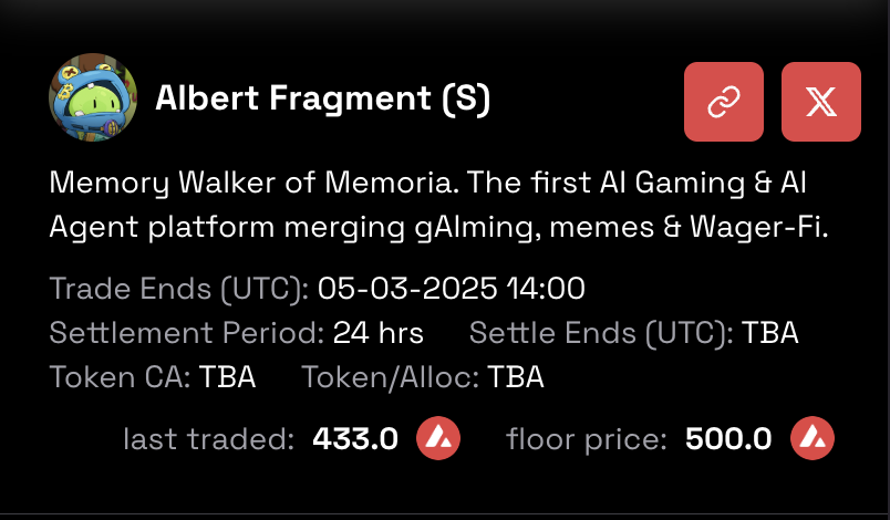 Nic_khoo_'s tweet photo. No Fking way, $ALBERT it's now trading 43x at pre-market !!! @play_memoria @albert_al_agent @Bammy4k @DrEinstein9999 https://t.co/JVGMRIk9c3