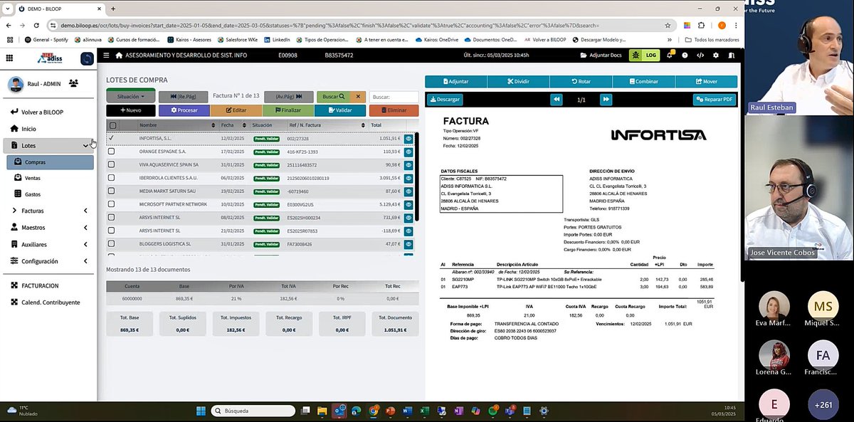 ADISSInforma's tweet image. Y, por supuesto, un enorme agradecimiento a nuestro fantástico equipo, cuyo esfuerzo y dedicación hacen esto posible. 💪👏
Seguimos trabajando y mejorando cada día para vosotros. 🚀💡
#adiss #OCRLoop #ERPLoop #Innovación #Tecnología #TransformaciónDigital #equipo