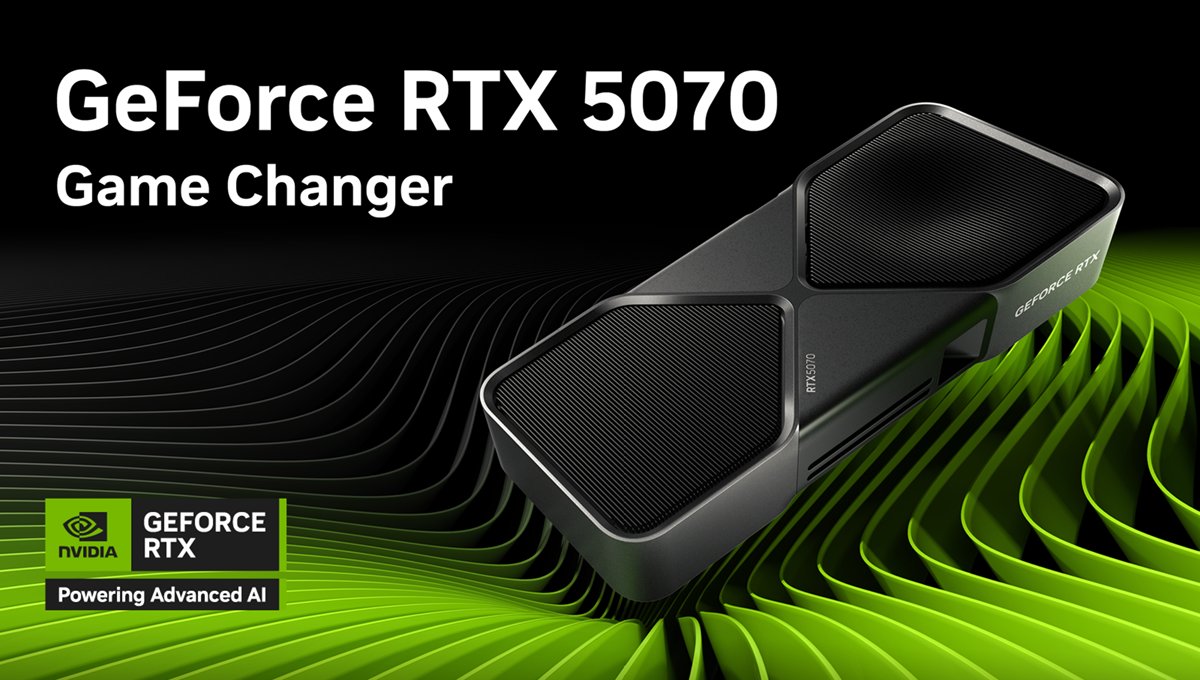 alternate_de's tweet photo. Der Mittelklasse Game Changer ist da! 🎮 https://t.co/i8WHWbQzH4

Das Warten hat ein Ende! Die @NVIDIAGeForceDE RTX 5070 ist ab sofort im Sortiment gelistet. 😊

Verschwende keine Zeit &amp; sicher dir schnell dein Exemplar - die Nachfrage ist bekanntlich recht hoch aktuell. 🛒💨 https://t.co/GEeYxuyBY9