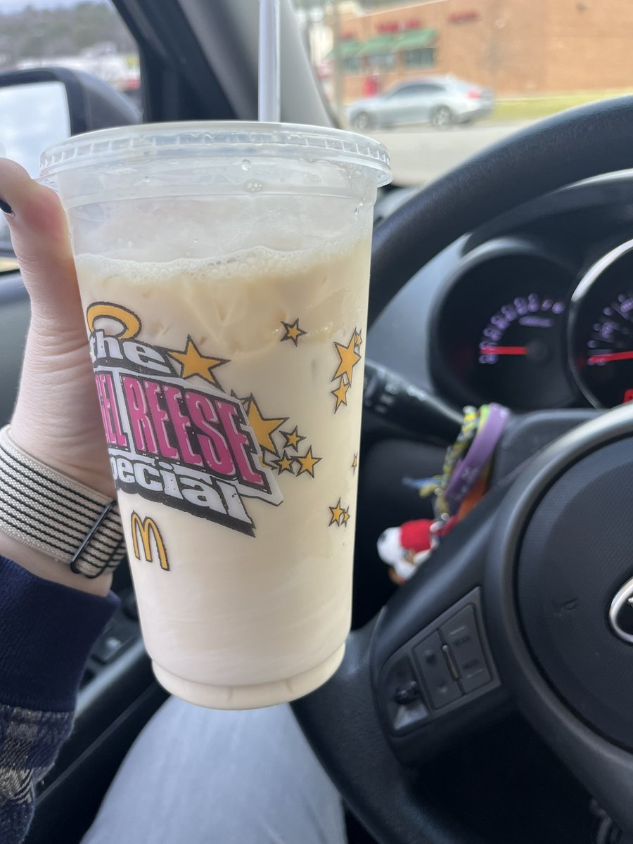 mjeeeez's tweet image. McDonald’s gave me that milk special this morning for an iced coffee