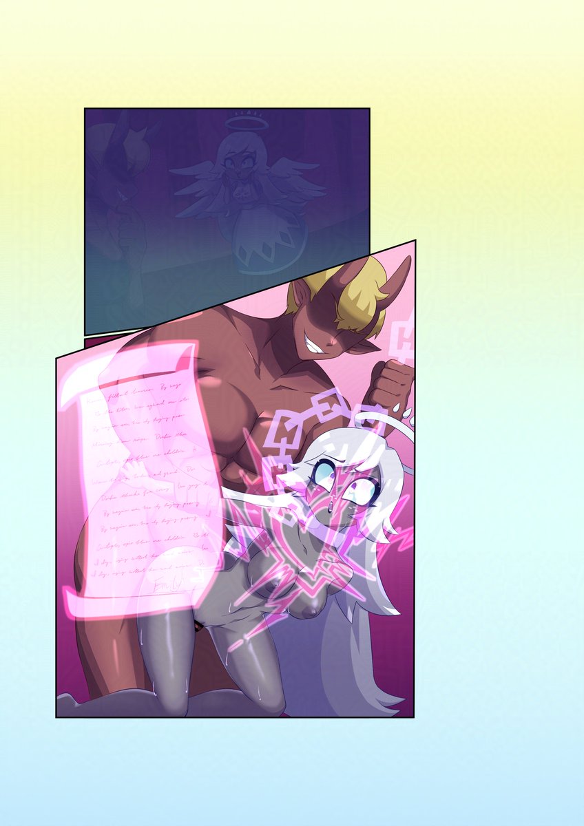 【R18/NSFW】HazbinHotel chaggie/Emily 悪堕ち契約・ギャルビッチ堕ち(1/2) 