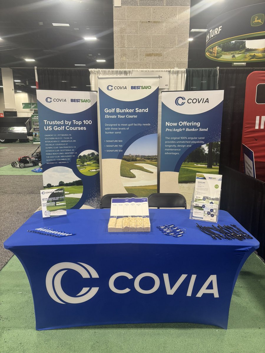 Open for business at the New England Regional Turfgrass Show!  Stop by booth 422 to learn how our high performance bunker sands can make a difference on your golf course! <a href="/best_sand/">Best Sand</a> <a href="/NE_RTF/">New England Regional Turfgrass Foundation</a>