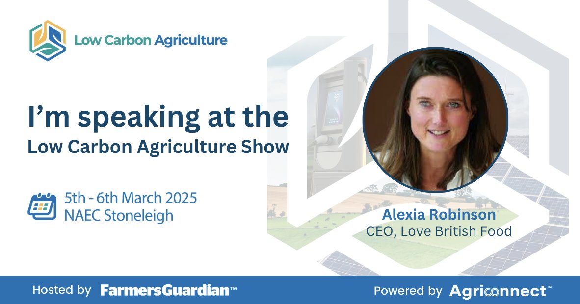 Love British Food (@lovebritishfood) on Twitter photo Important insights, and fascinating debate, at the Low Carbon Agriculture Show (<a href="/lowcarbonagri/">Low Carbon Agriculture</a>).
Love British Food's <a href="/AlexiaCRobinson/">Alexia Robinson</a> presented on - 'How British food can deliver positive change in our communities'
Getting our message across to an influential audience!🇬🇧 Important insights, and fascinating debate, at the Low Carbon Agriculture Show (<a href="/lowcarbonagri/">Low Carbon Agriculture</a>).
Love British Food's <a href="/AlexiaCRobinson/">Alexia Robinson</a> presented on - 'How British food can deliver positive change in our communities'
Getting our message across to an influential audience!🇬🇧