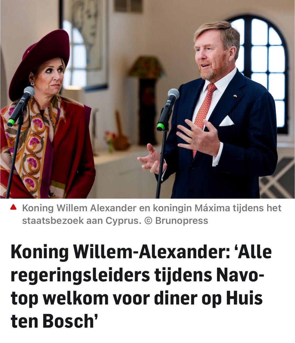 Wij ( belasting betaler) betalen en maxima kookt