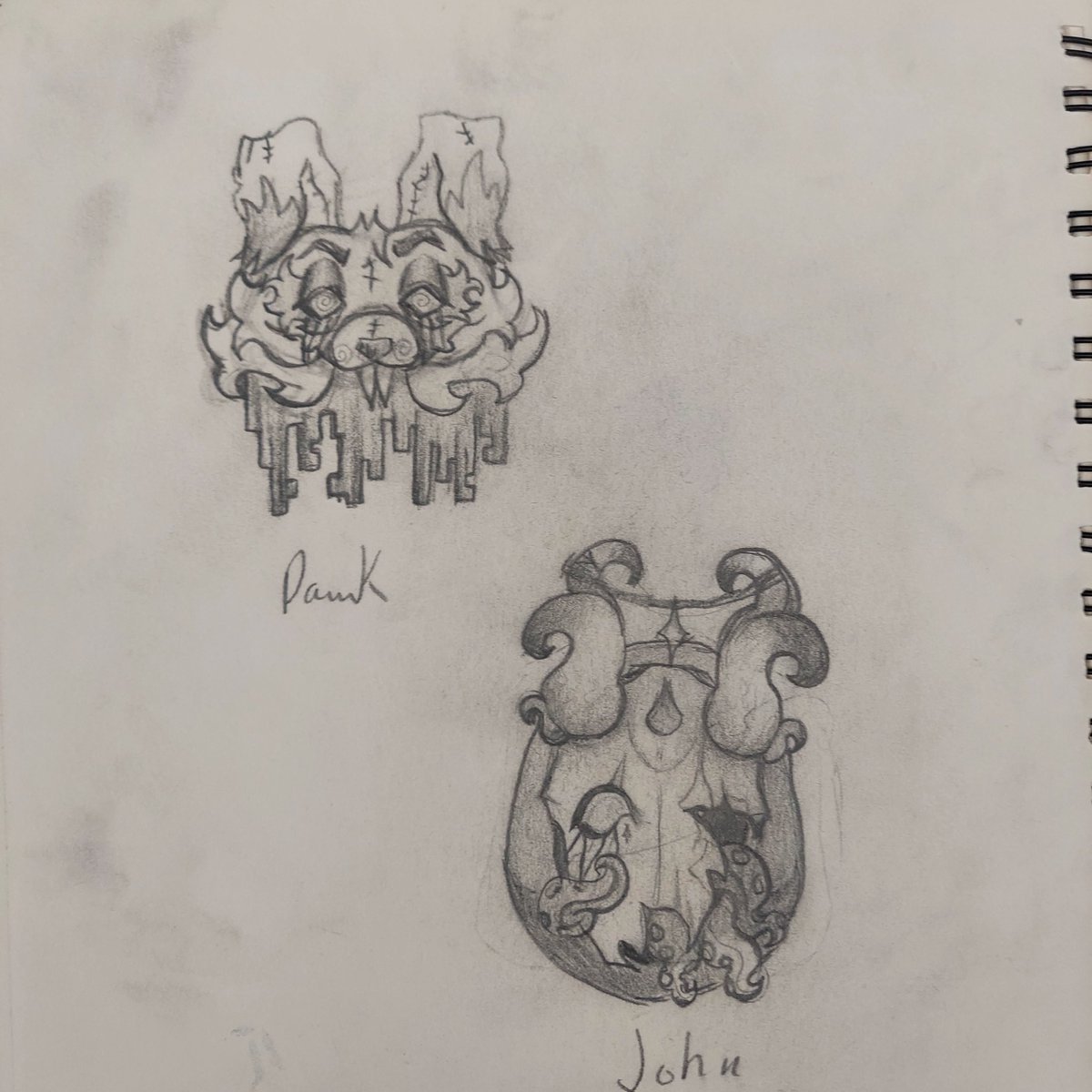 only2ducks's tweet image. Gang I'm making plaster mask do I go with dawktrap mask or malevolent john doe mask hmmhmmmm hmmmmm hmmm