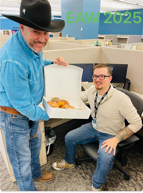 Abigail Edwards (@a_labhart) on Twitter photo Rip-aka TM Steven Swanson- showed up to help celebrate #EAW25 in Springfield BB and MSS! <a href="/TonySmith4Sales/">Tony Smith</a> Rip-aka TM Steven Swanson- showed up to help celebrate #EAW25 in Springfield BB and MSS! <a href="/TonySmith4Sales/">Tony Smith</a>
