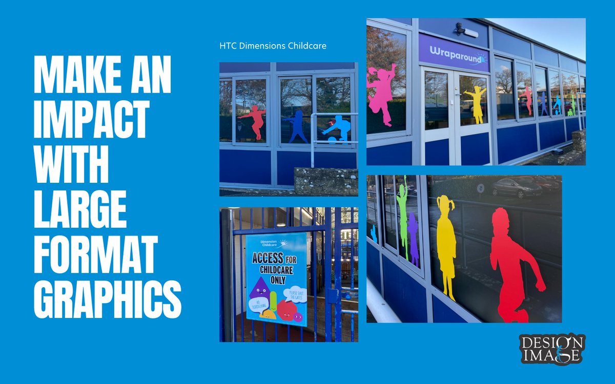 DesignImageLtd's tweet image. The new window graphics for our client Dimension Childcare design-image.co.uk/window-graphic… #windowgraphics #vinylgraphics #design #education #largeformatgraphics #graphicdesign #creative #art #designimage #hampshire