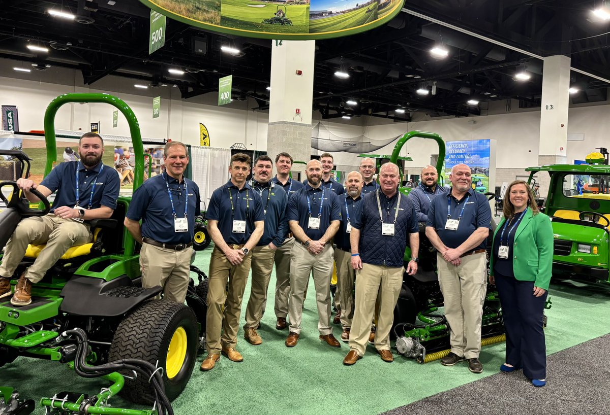 FinchTurf's tweet image. #ItsShowTime! ✨ Come see us at the #NERTC25! 🦌💚💛