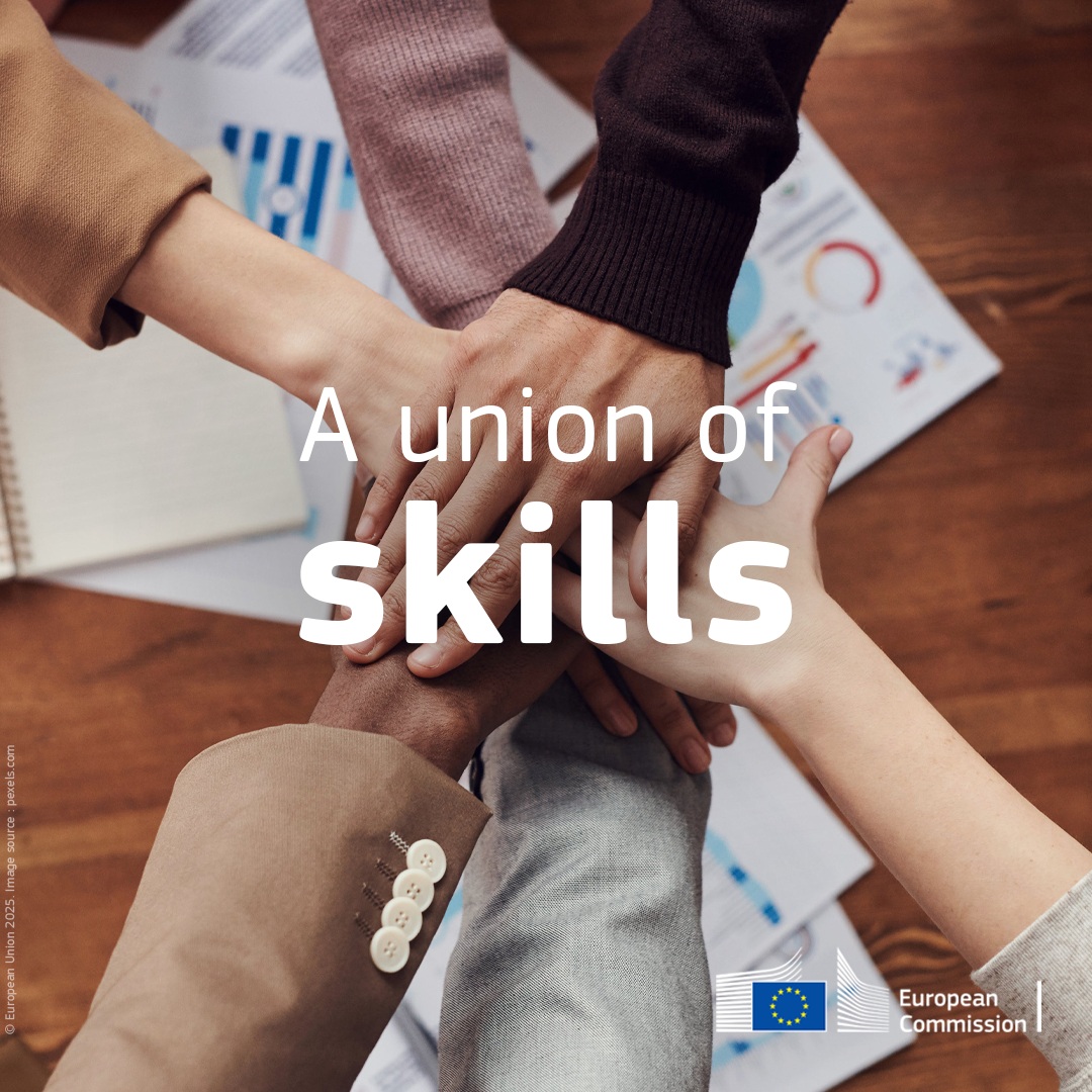 EuropeDirectPyr's tweet image. Une «Union des compétences» pour soutenir la formation des citoyens et la compétitivité de l’UE.
#UnionOfSkills
Plus d'infos
europedirectpyrenees.eu/education-form…
Publication d'une communication par @EU_Commission
On en parle cet après-midi au cours du #EUSocialForum!