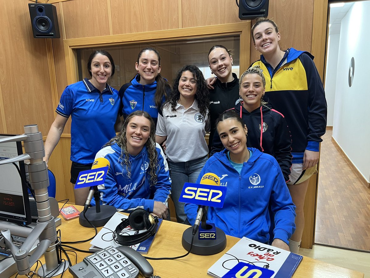 📢Ser Deportivos , especial por el día internacional de la mujer con: <a href="/QTindaya/">Tindaya</a> <a href="/Sheiilita15/">Sheila !</a> <a href="/paulaamromero/">paula❗️</a> <a href="/ClaraCaceres6/">Clara Cáceres</a> <a href="/RociioBarragann/">Rocío Barragán</a> <a href="/andrea14hg/">Andrea Hernangómez Geuer</a>  deportista de <a href="/ClubSalle/">Melilla Ciudad del Deporte CD La Salle</a>  , <a href="/TMaravilla/">Melilla Ciudad del Deporte, BM T-MARAVILLA</a> <a href="/TorreblancaFS1/">Melilla Ciudad del Deporte Torreblanca C.F</a> <a href="/ClubSalle/">Melilla Ciudad del Deporte CD La Salle</a> <a href="/cvmelilla/">Cvmelilla</a>  te lo vas a perder?