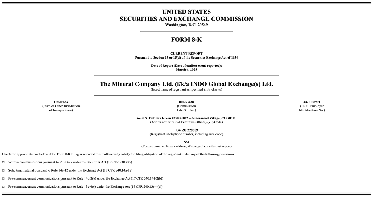 Dear $IGEX shareholders,
The 8K has been filed with the SEC, and the Press Release is now available on the OTC Market website. 
otcmarkets.com/stock/IGEX/new… . 

We expect to be up on the newswire in the next hour. Stay tuned for more updates! #IGEX #ShareholderUpdate