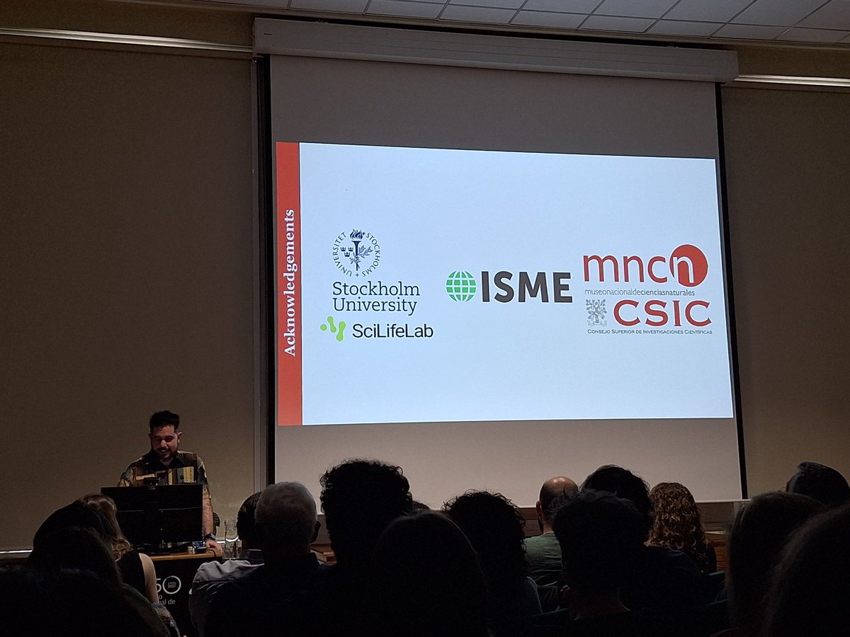Alejandro Rodríguez-Gijón (@alejandrorgijon) on Twitter photo After a couple of weeks at the <a href="/mncn_csic/">Museo Nacional de Ciencias Naturales</a> (supported by the <a href="/ISME_microbes/">ISME - International Society for Microbial Ecology</a> scholar fund), I had the opportunity to introduce myself to the community of the museum. Moreover, I also presented my plans and future work on the ARGOS project with <a href="/Gecko1990/">Rafael Laso Pérez</a>. After a couple of weeks at the <a href="/mncn_csic/">Museo Nacional de Ciencias Naturales</a> (supported by the <a href="/ISME_microbes/">ISME - International Society for Microbial Ecology</a> scholar fund), I had the opportunity to introduce myself to the community of the museum. Moreover, I also presented my plans and future work on the ARGOS project with <a href="/Gecko1990/">Rafael Laso Pérez</a>.