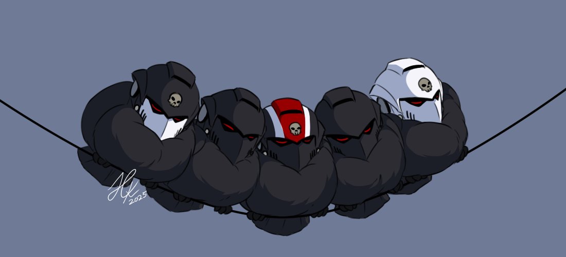 New obsession: Warhammer 40k
Especially the Raven Guard
birbs 🐦‍⬛
#warhammer40k #ravenguard