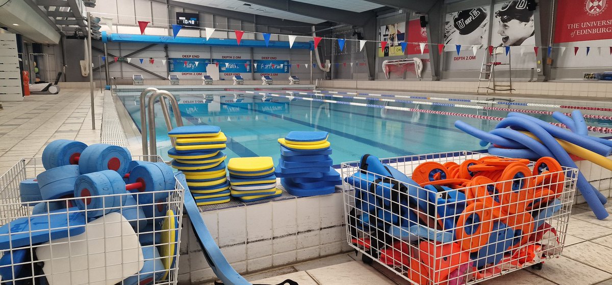 Linda linton (@llinton8) on Twitter photo All set up for aquatic therapy - something for everyone no matter ability, age, condition. Love teaching this session every year to sports science students UoE. Smiles all round.
#Aquasteps #aquatictherapy #hydrotherapy #fallsprevention #lowbackpain All set up for aquatic therapy - something for everyone no matter ability, age, condition. Love teaching this session every year to sports science students UoE. Smiles all round.
#Aquasteps #aquatictherapy #hydrotherapy #fallsprevention #lowbackpain