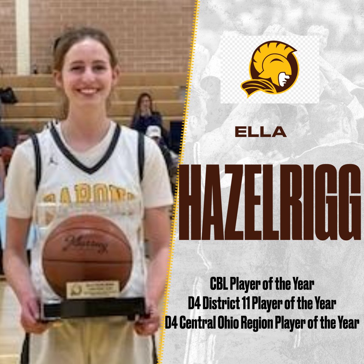 Todd Pennington (@tpennington11) on Twitter photo More awards coming in. Special congrats to <a href="/Ella_Hazelrigg/">Ella Hazelrigg</a> for another POY award. This time it is the Central Ohio Regional Player of the Year! More awards coming in. Special congrats to <a href="/Ella_Hazelrigg/">Ella Hazelrigg</a> for another POY award. This time it is the Central Ohio Regional Player of the Year!