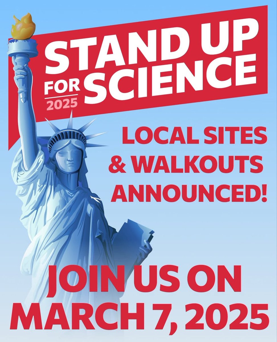 2pm Niagara Square, Buffalo NY
#StandUpForScience eventbrite.com/e/stand-up-for…