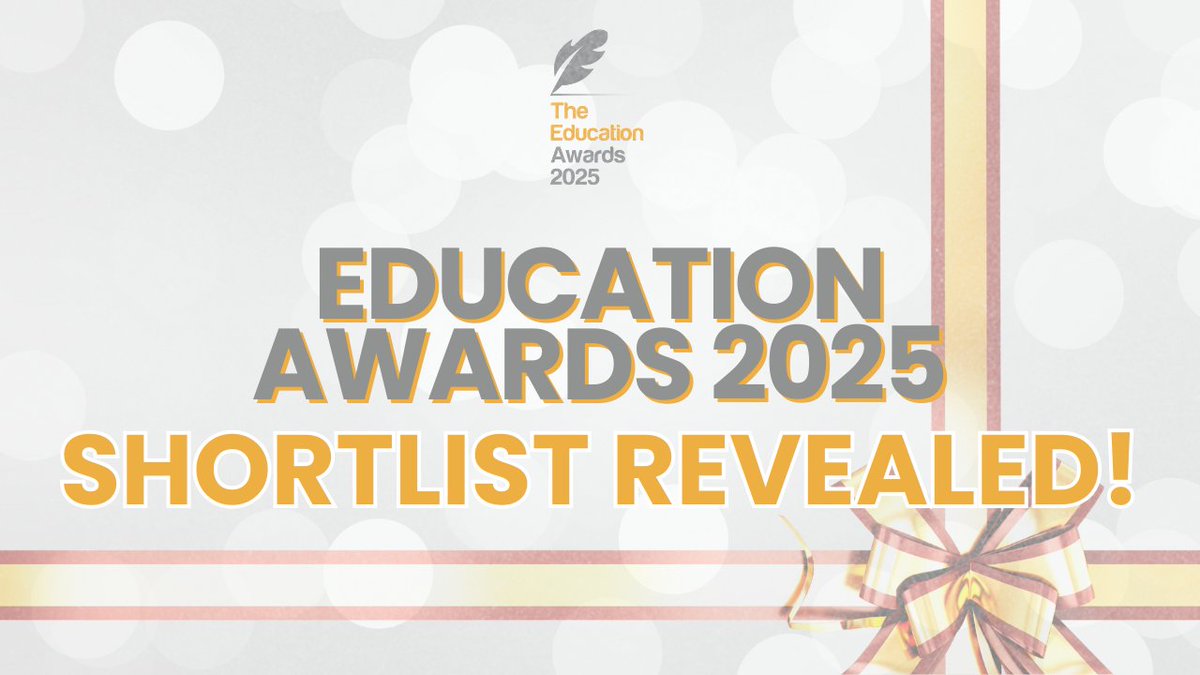 The Education Awards 2025 shortlist is out! Who has been recognised for their contributions to education this year?

See the full list of finalists here! educationawards.ie/shortlist 

#EducationAwardsIRL