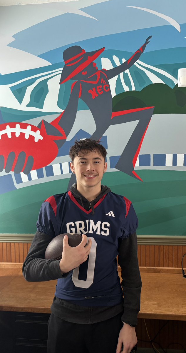 Aiden carriere (@dacarriere00) on Twitter photo After an amazing visit to NEC I am blessed to say I’ve received my second offer to play football!!
<a href="/coachmccarthyj/">Jake McCarthy</a> <a href="/GrimsFootball/">NEC Football</a> After an amazing visit to NEC I am blessed to say I’ve received my second offer to play football!!
<a href="/coachmccarthyj/">Jake McCarthy</a> <a href="/GrimsFootball/">NEC Football</a>
