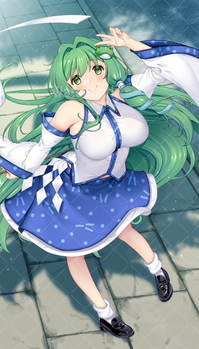 #東風谷早苗 #蛇年  また守矢かwぶい❣ 