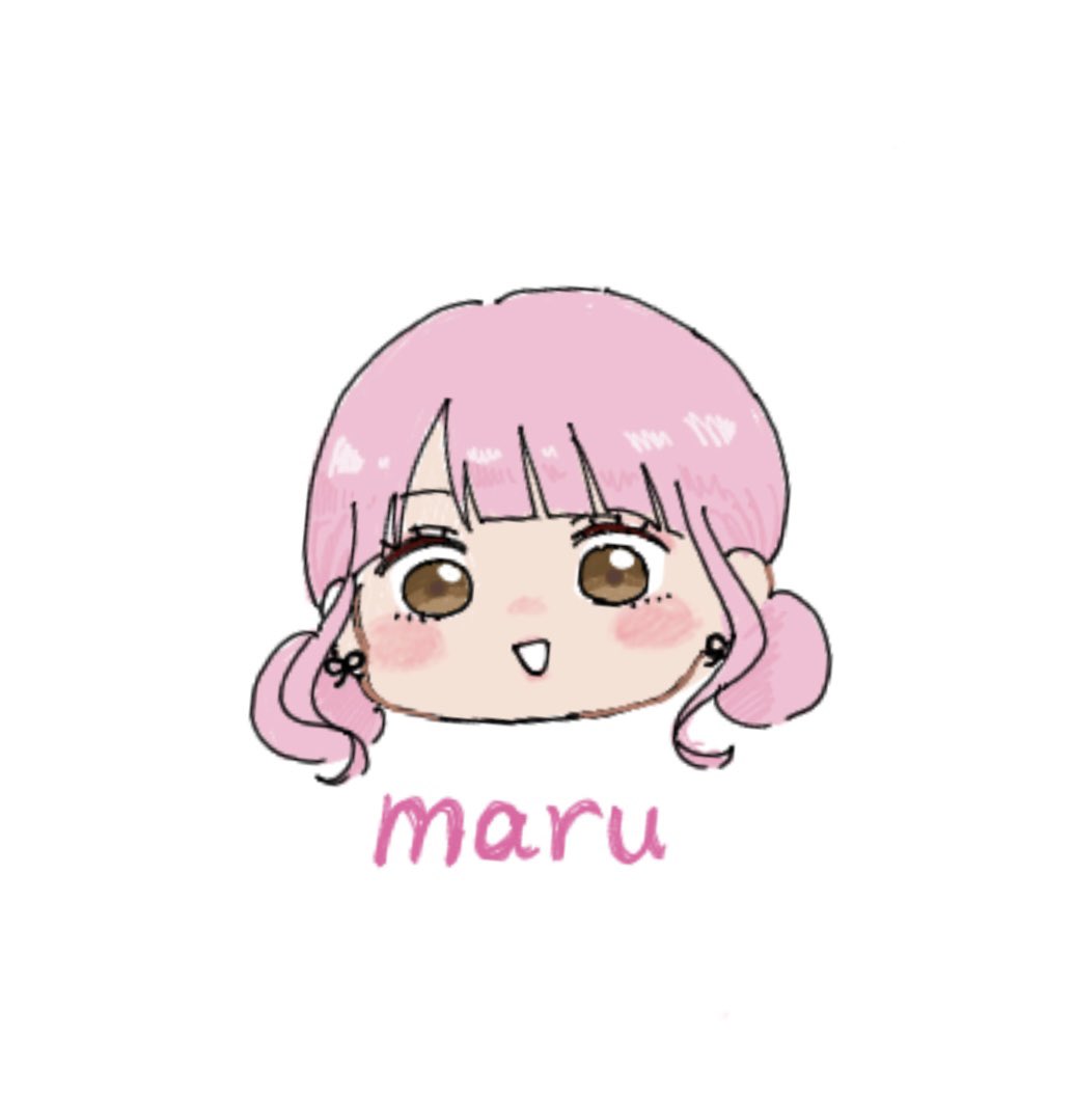友達がアイコン描いてくれた🎶
かわいくてお気に入り♡