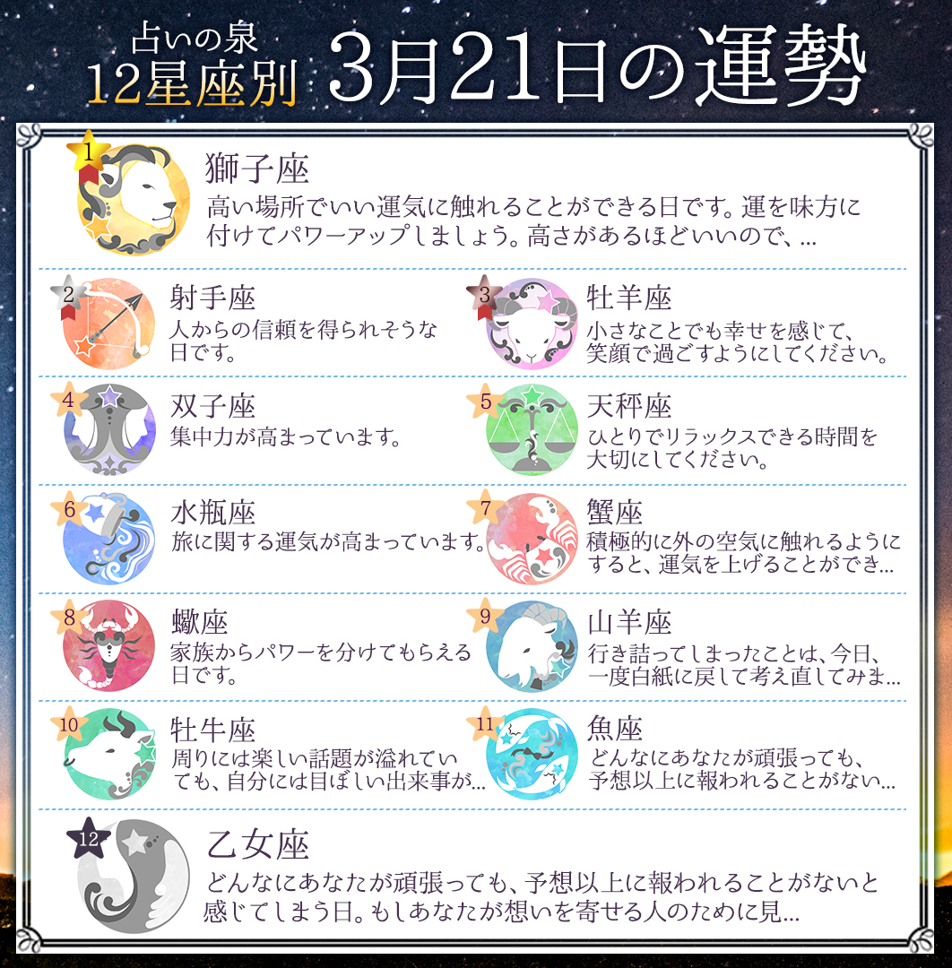 占いの泉 on X: 占いの泉 on X: