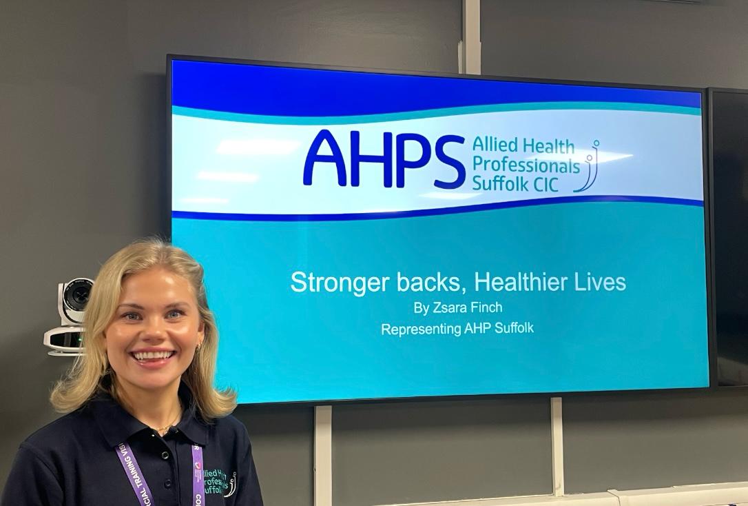 Allied Health Professionals Suffolk CIC tweet media