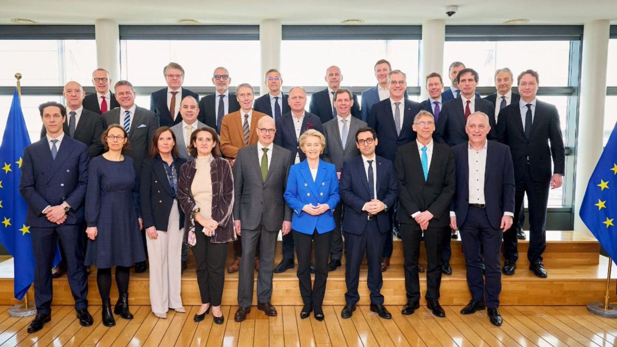 Recycling is not the past-it’s the future.
It's key to  EU's industrial competitiveness, resource efficiency &amp; climate neutrality. At yesterday's Strategic Dialogue for Steel hosted by EC President, EuRIC delivered a clear message:
The EU recycling industry is a strategic asset♻️