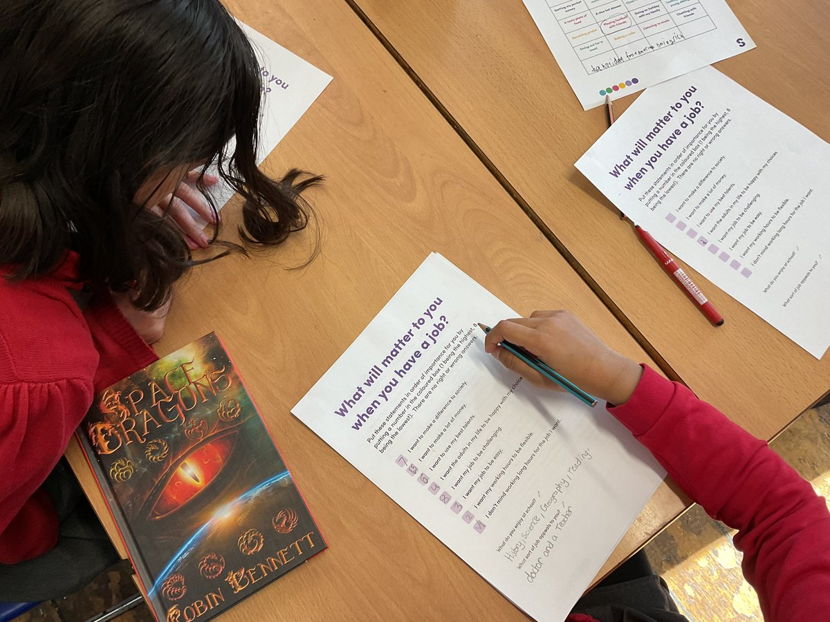 MayflowerSch's tweet image. We are thinking about and ranking what will matter when we get a job! #LKS2 #Hokusai #WOWW