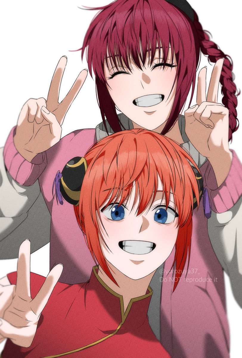 yorozuya37_'s tweet image. #サカモトデイズ #銀魂 
리퀘 차이나 소녀들 🪽