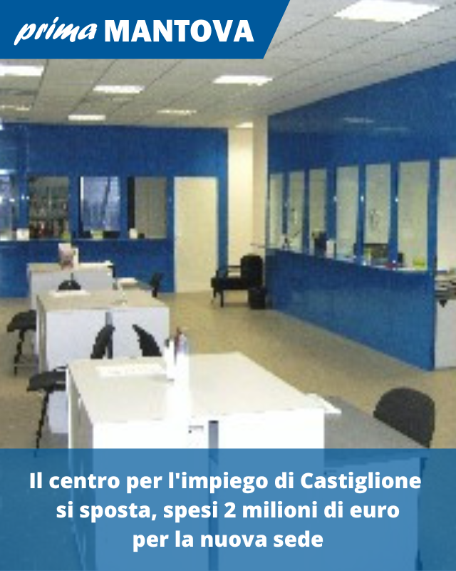 PrimaMantova's tweet photo. LEGGI QUI: https://t.co/vpQQz4Dv1V

#centroperlimpiego #castiglionedellestiviere #cpi #sede #spostamento #provinciadimantova #mantova #acquisto #vialelonghi #castiglione #lavoro https://t.co/5D7TLvhAef