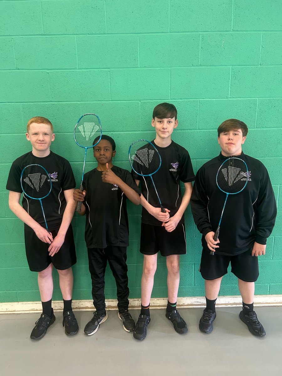 AcademyStNics's tweet image. KS3 Badminton doubles show cased some fantastic skills this afternoon in the badminton tournament with some very close games in the LSSP tournament. Well done boys! #LSSP #Badminton #skills
