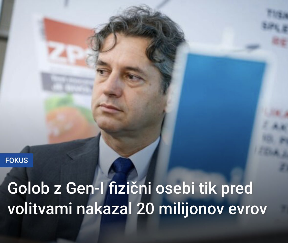 Marjanmark's tweet photo. Veliko potezni Golob pa zna poskrbeti za svojo rit na naš račun. https://t.co/wB4UrjdFFC