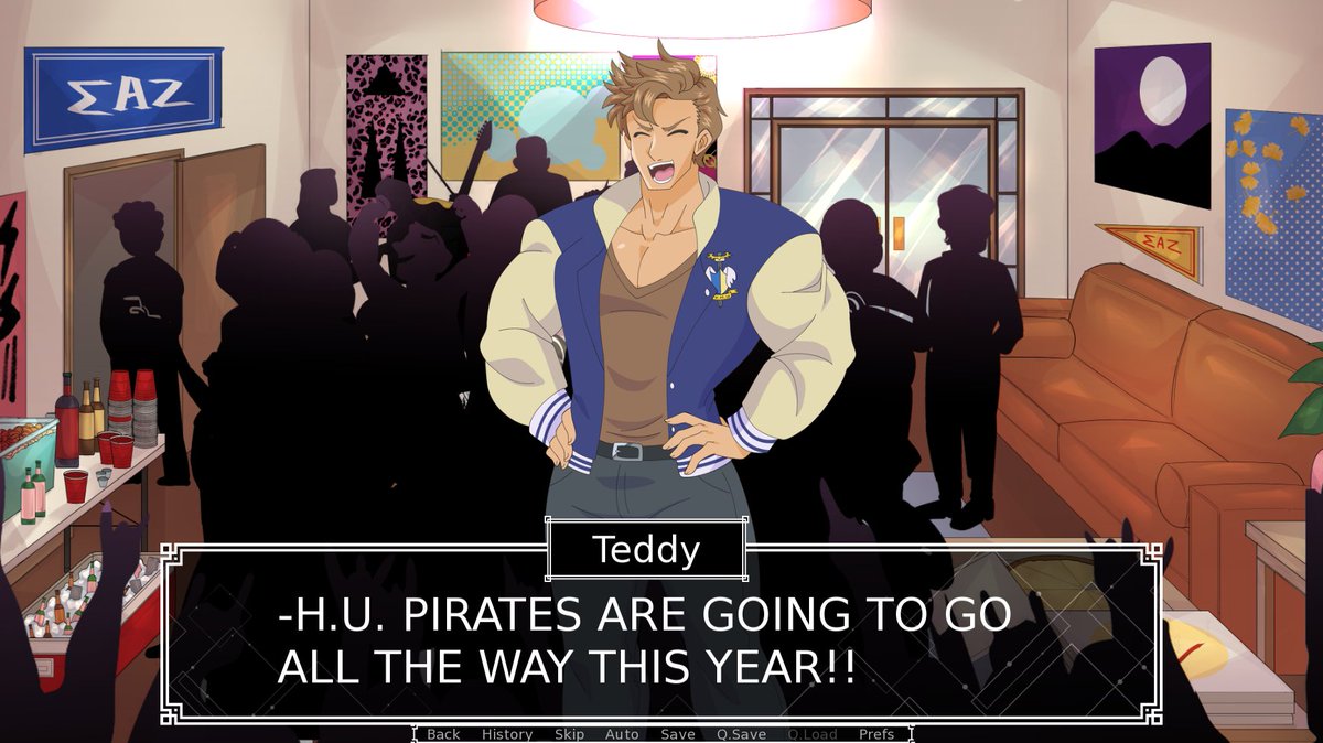 StudioRepurpose's tweet image. Haven University: A New Friend Starts Here! You are a new student attending HU! Luckily, the school&apos;s biggest fraternity is hosting an open-invite party, so the whole school is invited! What better place to meet new people and possibly make some friends?
samrosemod.itch.io/haven-universi…