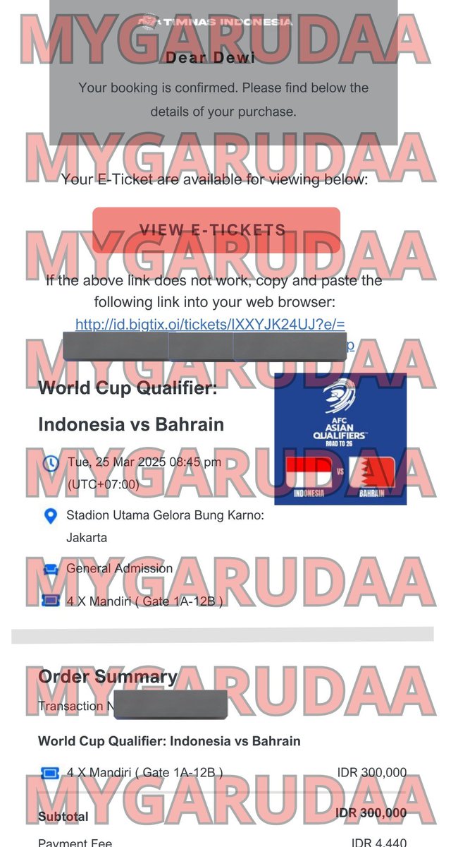 WTS TIKET TIMNAS INDONESIA tweet media