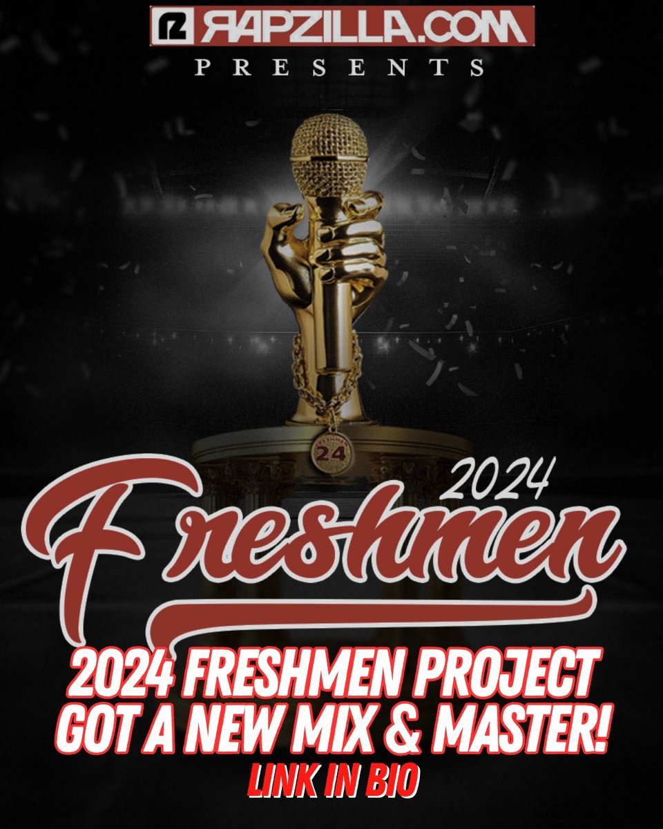 Rapzilla.com (@rapzilla) on Twitter photo the Rapzilla 2024 Freshmen project got polished up thanks to <a href="/ruthbroadway98/">Ruth Broadway</a> ! What’s your favorite song on the project?
lnk.to/freshmen2024 the Rapzilla 2024 Freshmen project got polished up thanks to <a href="/ruthbroadway98/">Ruth Broadway</a> ! What’s your favorite song on the project?
lnk.to/freshmen2024