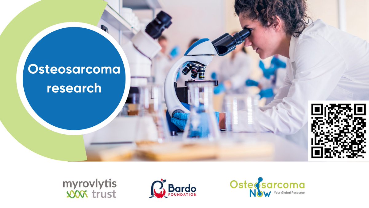 Osteosarcoma Now (@osteosarcomanow) on Twitter photo View the research grants we co-fund with the <a href="/BardoFoundation/">The Bardo Foundation</a> to help better understand osteosarcoma and find a cure for this rare cancer- osteosarcomanow.org/osteosarcoma-r…
Help us continue to fund vital research by donating at bit.ly/41dv7he #cancerresearchmatters #osteosarcoma View the research grants we co-fund with the <a href="/BardoFoundation/">The Bardo Foundation</a> to help better understand osteosarcoma and find a cure for this rare cancer- osteosarcomanow.org/osteosarcoma-r…
Help us continue to fund vital research by donating at bit.ly/41dv7he #cancerresearchmatters #osteosarcoma