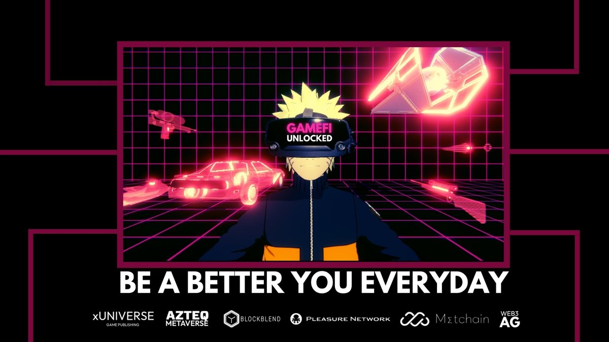 It's not just a customisation. It's who you are. Digital Sovereignty. Be a better you everyday. 
GameFi Unlocked.