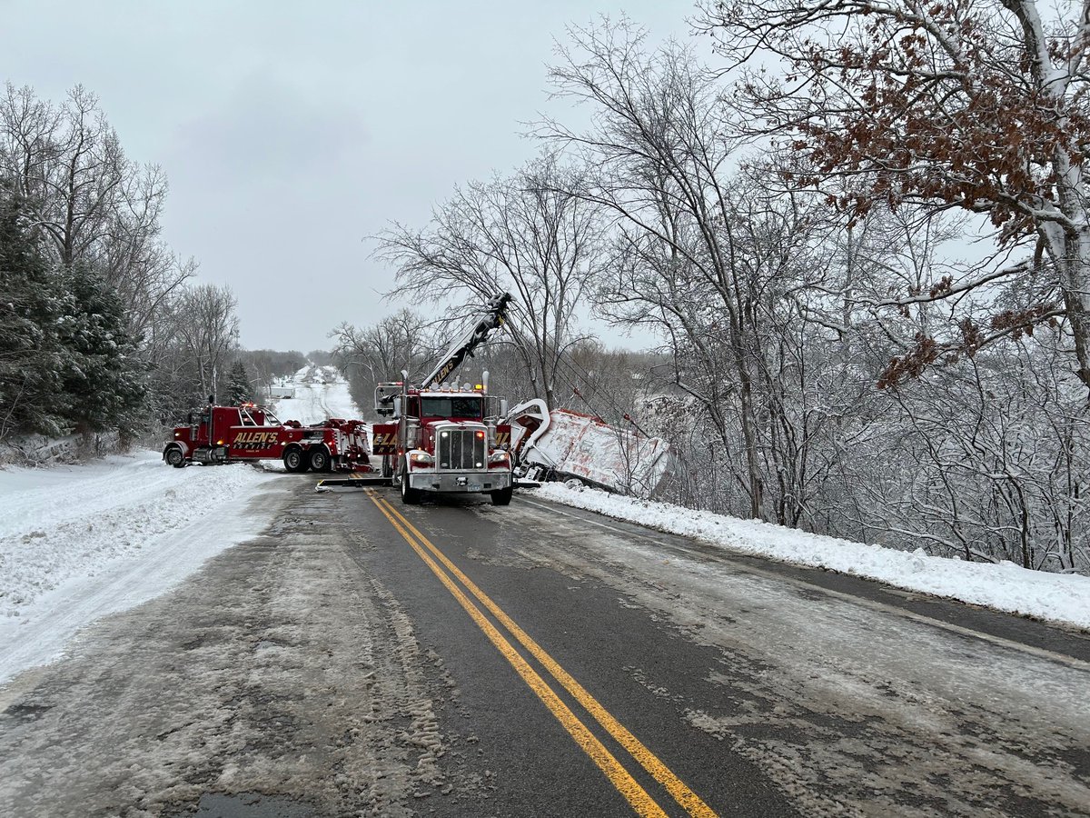 Roads are slippery this morning. Take extra caution, slow down, and stay safe. Hopkins Crossroad is temporarily closed between Cedar Lake Rd and Hillside Ln due to a vehicle recovery from the ditch.