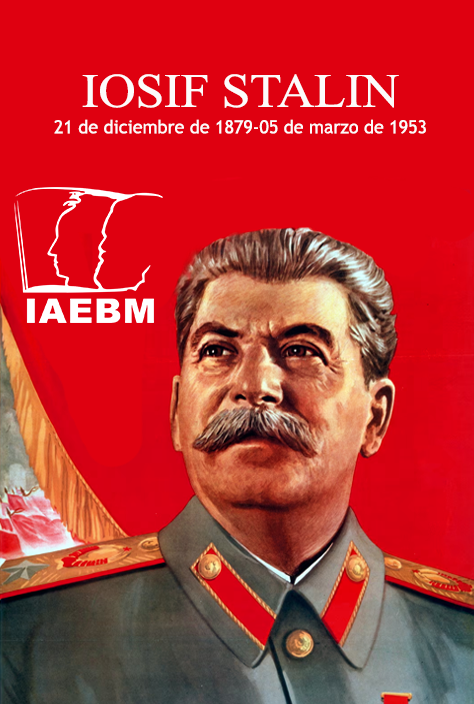 Homenaje militante al camarada Iosif Stalin a 7️⃣2️⃣ años de su partida a la inmortalidad revolucionaria.

Lee 📚, estudia 🤓 y comparte 📨

☑️ Únete a nuestra comunidad en Telegram: t.me/IAEBM
