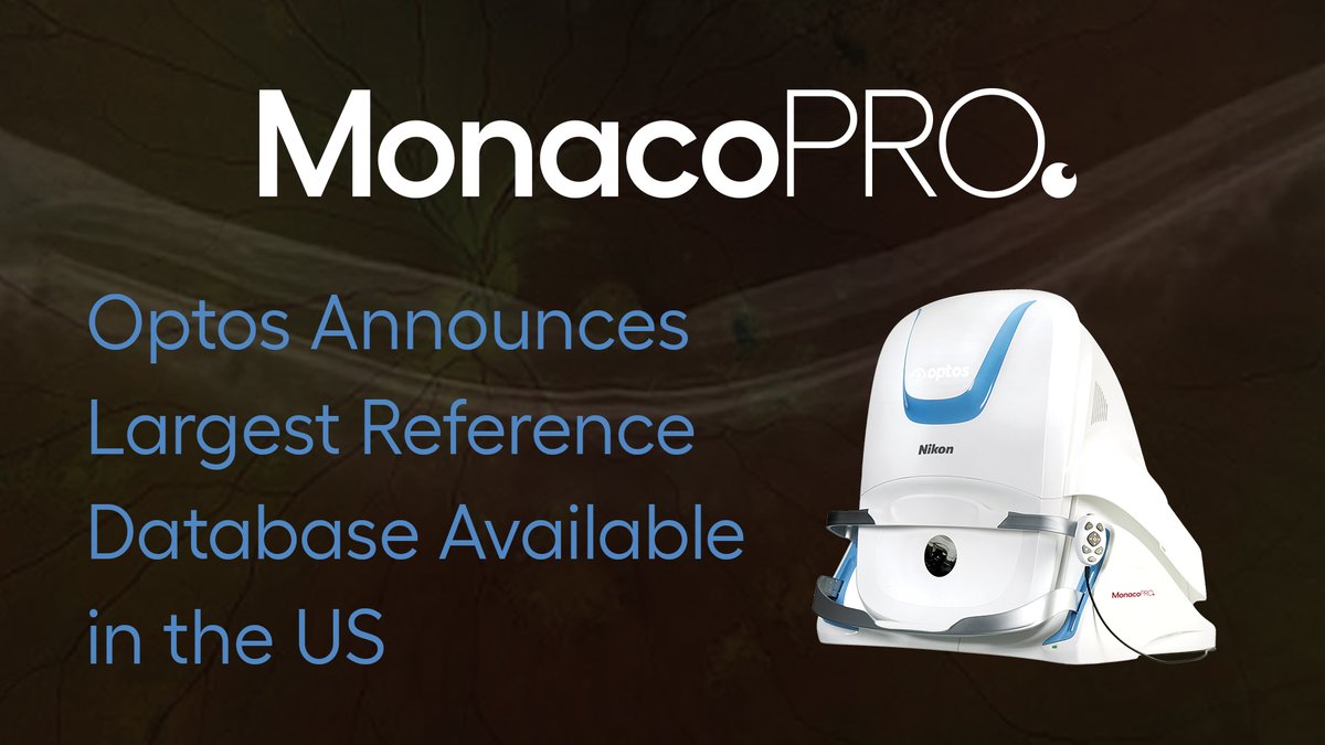 Optos Announces Largest U.S. Reference Database for Ultra-widefield and OCT Imaging optos.is/MonacoProUWFan…