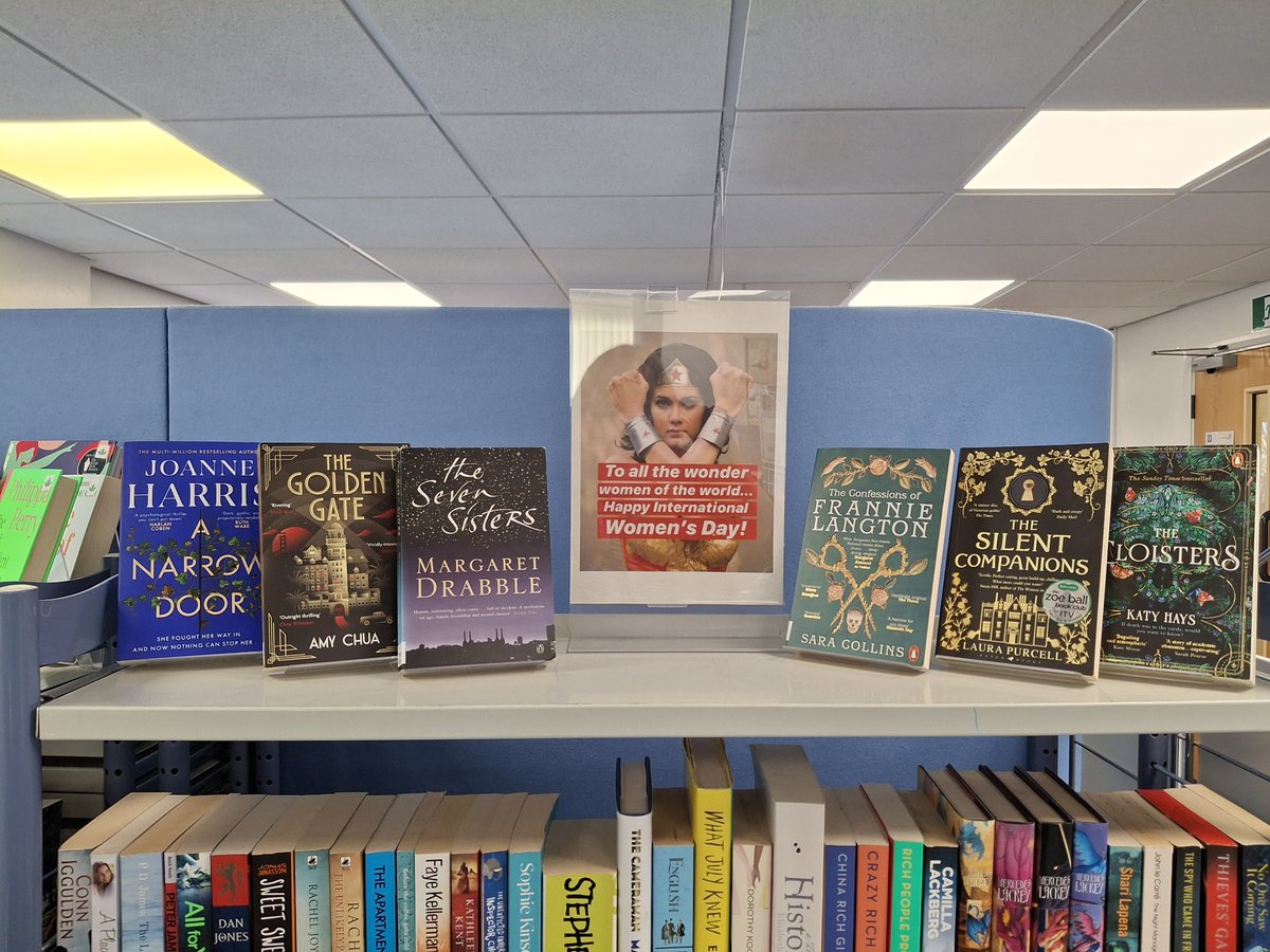 GEHSWFTLibrary's tweet photo. Come and celebrate #IWD2025 and #WomensHistoryMonth in the #EdCentreLibrary @nhsswft https://t.co/OJiOp2hkMV